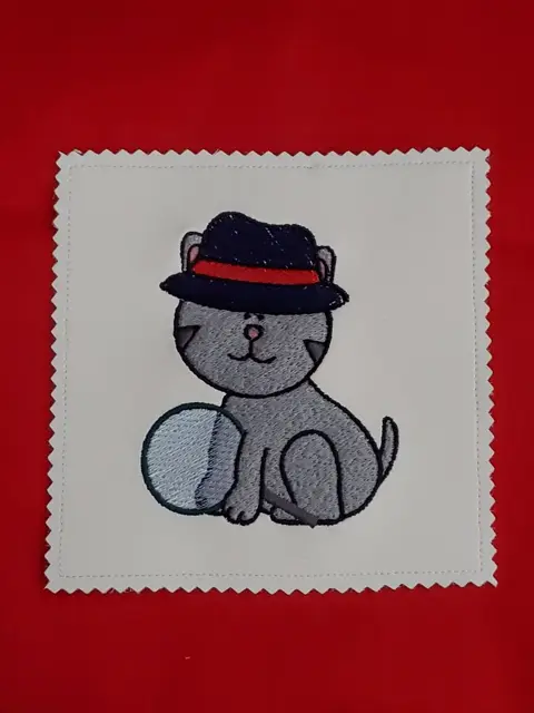 Patches & Badges stitch-out example 17